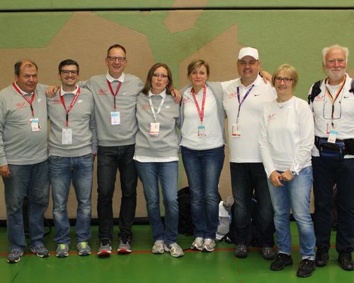 Leichtathletikkreis Frankfurt mit 9 Kampfrichtern bei den Deutschen Meisterschaften in Kassel